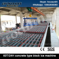 60Tons/24hours concrete brine water tank block ice making machine